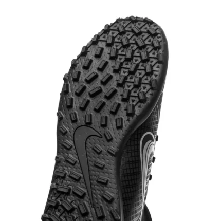 Nike Mercurial Superfly 8 Club TF Shadow - Black/MetallIC Silver/Medium Ash Kids - Image 9