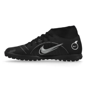 Nike Mercurial Superfly 8 Club TF Shadow - Black/Silver/Grey - Image 3
