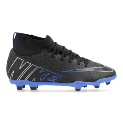 Nike Mercurial Superfly 9 Club MG Shadow - Black/Chrome/Hyper Royal Kids - Image 1