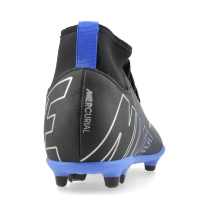 Nike Mercurial Superfly 9 Club MG Shadow - Black/Chrome/Hyper Royal Kids - Image 6