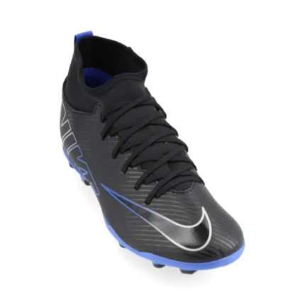 Nike Mercurial Superfly 9 Club MG Shadow - Black/Chrome/Hyper Royal Kids - Image 5