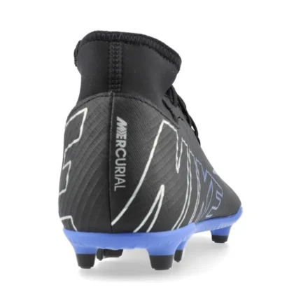 Nike Mercurial Superfly 9 Club MG Shadow - Black/Chrome/Hyper Royal - Image 6