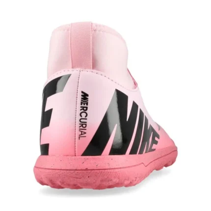 Nike Mercurial Superfly 9 Club TF Mad Brilliance - Pink Foam/Black Kids - Image 6