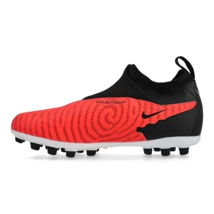 Nike Phantom GX Academy DF AG Ready - Bright Crimson/Black/White Kids - Image 3