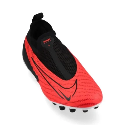 Nike Phantom GX Academy DF AG Ready - Bright Crimson/Black/White Kids - Image 7