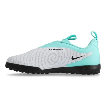 Nike Phantom GX Academy TF Peak Ready - Hyper Turquoise/Black/Fuchsia Dream/White Kids - Image 3