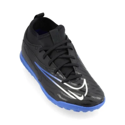 Nike Phantom GX Club DF TF Shadow - Black/Chrome/Hyper Royal Kids - Image 7