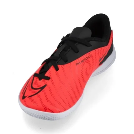 Nike Phantom GX Club IC Ready - Bright Crimson/Black/White Kids - Image 7