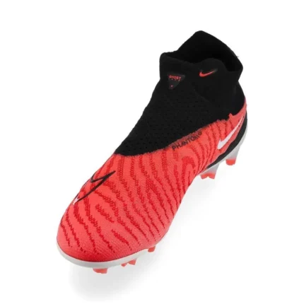 Nike Phantom GX Elite DF FG Ready - Bright Crimson/Black/White - Image 5
