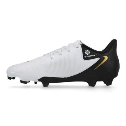 Nike Phantom GX 2 Academy Easyon MG Mad Ready - White/Black/Metallic Gold Coin - Image 3