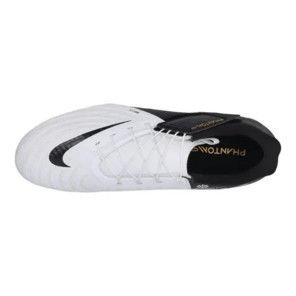 Nike Phantom GX 2 Academy Easyon MG Mad Ready - White/Black/Metallic Gold Coin - Image 4