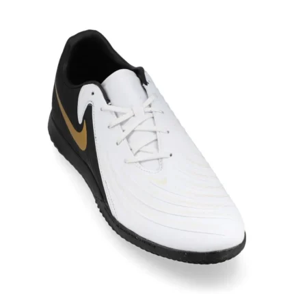 Nike Phantom GX 2 Academy IC Mad Ready - White/Black/Metallic Gold Coin - Image 5