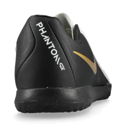 Nike Phantom GX 2 Academy IC Mad Ready - White/Black/Metallic Gold Coin - Image 6
