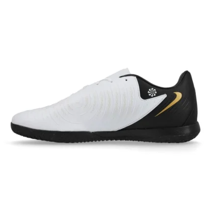Nike Phantom GX 2 Academy IC Mad Ready - White/Black/Metallic Gold Coin - Image 3