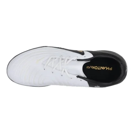 Nike Phantom GX 2 Academy IC Mad Ready - White/Black/Metallic Gold Coin - Image 4