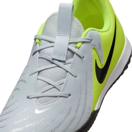 Nike Phantom GX 2 Academy IC Mad Voltage - Metallic Silver/Black/Volt Kids - Image 5