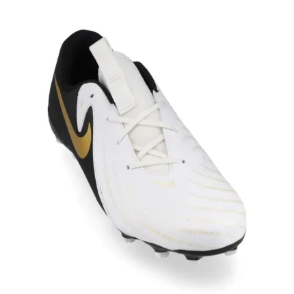 Nike Phantom GX 2 Academy MG Mad Ready - White/Black/Metallic Gold Coin Kids - Image 5