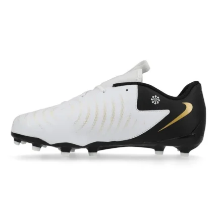 Nike Phantom GX 2 Academy MG Mad Ready - White/Black/Metallic Gold Coin Kids - Image 3
