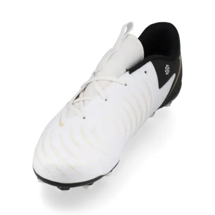Nike Phantom GX 2 Academy MG Mad Ready - White/Black/Metallic Gold Coin Kids - Image 7