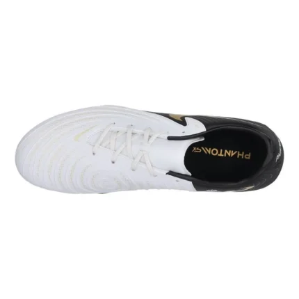 Nike Phantom GX 2 Academy MG Mad Ready - White/Black/Metallic Gold Coin - Image 4