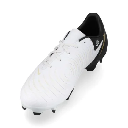 Nike Phantom GX 2 Academy MG Mad Ready - White/Black/Metallic Gold Coin - Image 5