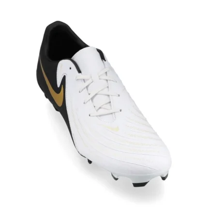 Nike Phantom GX 2 Academy MG Mad Ready - White/Black/Metallic Gold Coin - Image 7