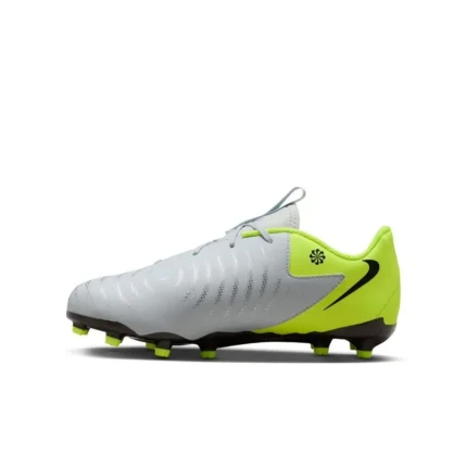 Nike Phantom GX 2 Academy MG Mad Voltage - Metallic Silver/Black/Volt Kids - Image 3