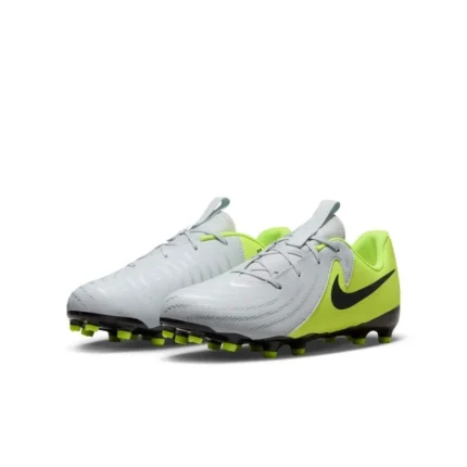 Nike Phantom GX 2 Academy MG Mad Voltage - Metallic Silver/Black/Volt Kids - Image 4