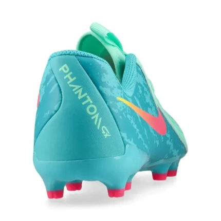Nike Phantom GX 2 Academy MG Vortex - Green Glow/Black Kids Limited Edition - Image 6