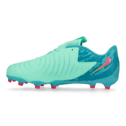 Nike Phantom GX 2 Academy MG Vortex - Green Glow/Black Kids Limited Edition - Image 3