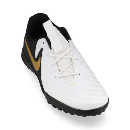 Nike Phantom GX 2 Academy TF Mad Ready - White/Black/Metallic Gold Coin Kids - Image 7