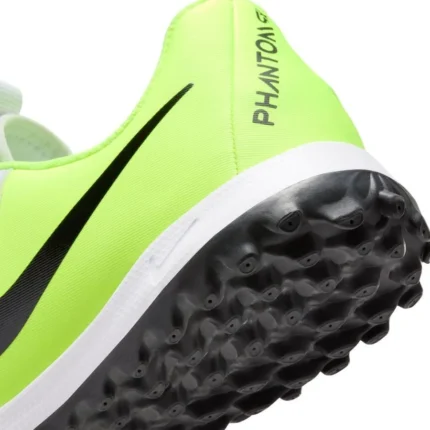 Nike Phantom GX 2 Academy TF Mad Voltage - Metallic Silver/Black/Volt Kids - Image 3