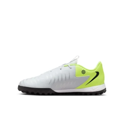 Nike Phantom GX 2 Academy TF Mad Voltage - Metallic Silver/Black/Volt Kids - Image 4