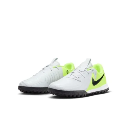 Nike Phantom GX 2 Academy TF Mad Voltage - Metallic Silver/Black/Volt Kids - Image 6