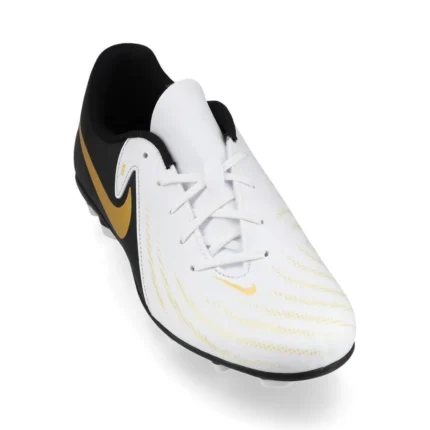 Nike Phantom GX 2 Club MG Mad Ready - White/Black/Metallic Gold Coin Kids - Image 7