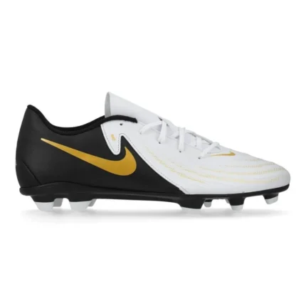 Nike Phantom GX 2 Club MG Mad Ready - White/Black/Metallic Gold Coin - Image 1