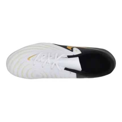 Nike Phantom GX 2 Club MG Mad Ready - White/Black/Metallic Gold Coin - Image 4