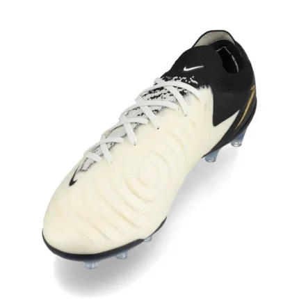 Nike Phantom GX 2 Elite AG-PRO Mad Ready - White/Black/Metallic Gold Coin - Image 5