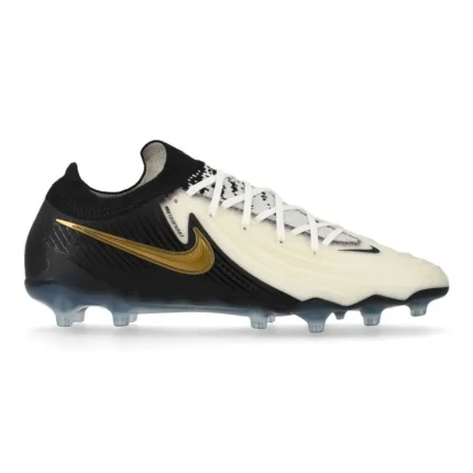 Nike Phantom GX 2 Elite AG-PRO Player Edition Mad Ready - White/Black/Metallic Gold Coin - Image 1