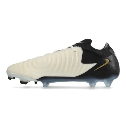 Nike Phantom GX 2 Elite FG Mad Ready - White/Black/Metallic Gold Coin - Image 3