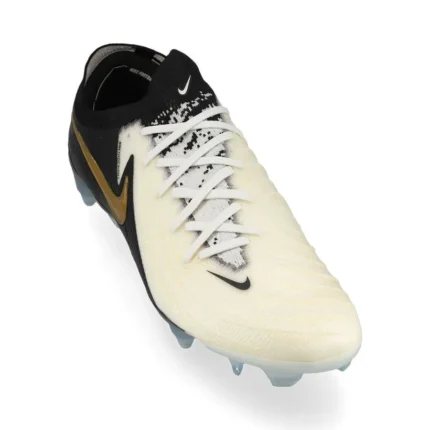 Nike Phantom GX 2 Elite SG-PRO Anti-Clog Mad Ready - White/Black/Metallic Gold Coin - Image 7