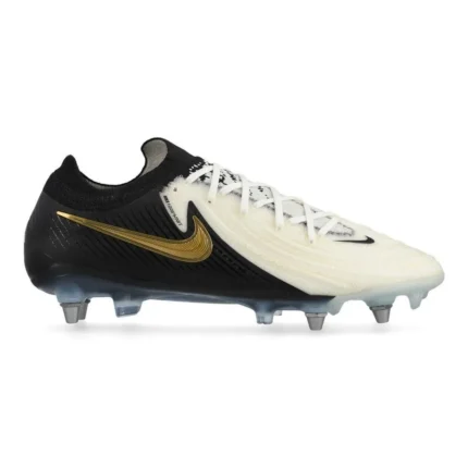 Nike Phantom GX 2 Elite SG-PRO Player Edition Mad Ready - White/Black/Metallic Gold Coin - Image 1