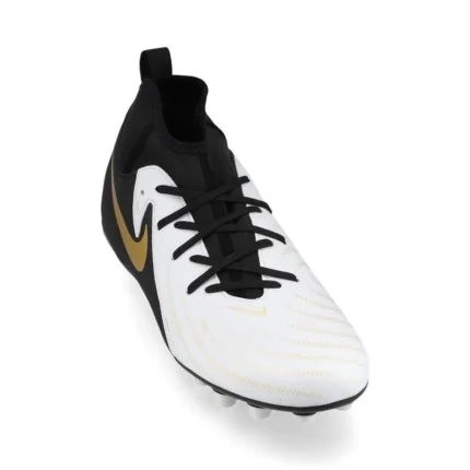 Nike Phantom Luna 2 Academy AG Mad Ready - White/Black/Metallic Gold Coin Kids - Image 8