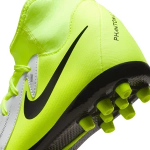 Nike Phantom Luna 2 Academy AG Mad VoltAGe - Metallic Silver/Black/Volt Kids - Image 5