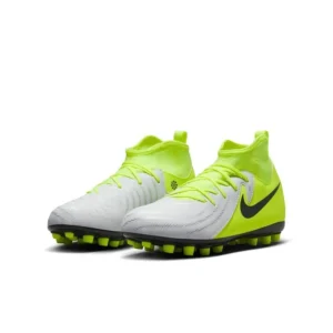 Nike Phantom Luna 2 Academy AG Mad VoltAGe - Metallic Silver/Black/Volt Kids - Image 6