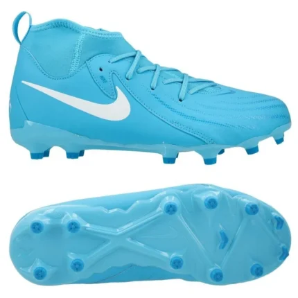 Nike Phantom Luna 2 Academy MG Mad Ambition - Blue Fury/White Kids - Image 2