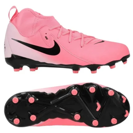 Nike Phantom Luna 2 Academy MG Mad Brilliance - Sunset Pulse/Black Kids - Image 7
