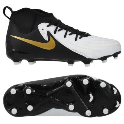 Nike Phantom Luna 2 Academy MG Mad Ready - White/Black/Metallic Gold Coin Kids - Image 3