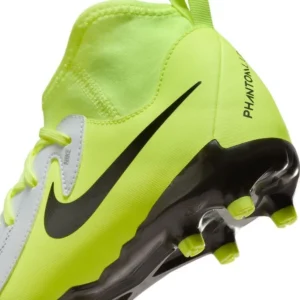 Nike Phantom Luna 2 Academy MG Mad VoltAGe - Metallic Silver/Black/Volt Kids - Image 2