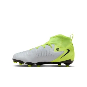 Nike Phantom Luna 2 Academy MG Mad VoltAGe - Metallic Silver/Black/Volt Kids - Image 5